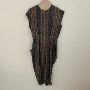 Anagram by Gary Graham Printed Silk Dress!